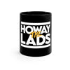 Howay the Lads Black Mug