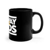 Howay the Lads Black Mug