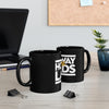 Howay the Lads Black Mug
